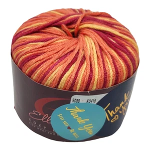 1 Skein Ella Rae Cozy Bamboo Yarn Candy Corn #107 (50g, 104 yds, 95 m) 3 Light - Picture 1 of 5