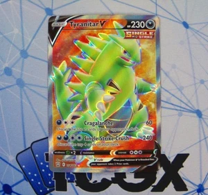 Pokemon - Tyranitar V (arte completo) - 154/163 - Estilos de batalla - Holo - Ultra raro casi nuevo - Imagen 1 de 1