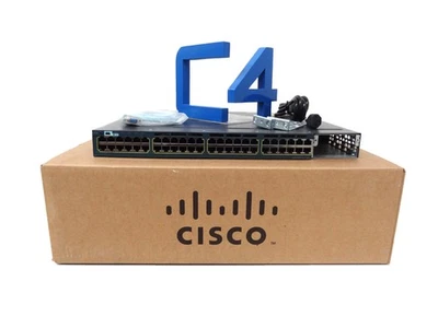 CISCO WS-C3560X-48P-L Catalyst 3560X 48 Port POE Switch - Image 1 of 4