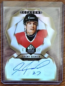 2020-21 SP Signature Legends Decagons Autographs Gold Jeremy Roenick Auto SP - Picture 1 of 1