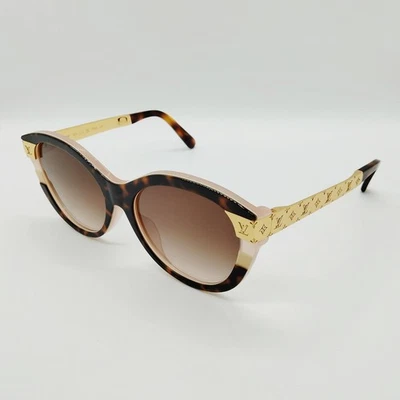 NO TARIFF Louis Vuitton Sunglasses Z1858E Women's Browns 4402612 - Image 1 of 4