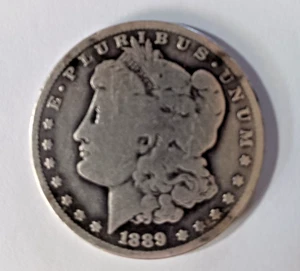 1889 Morgan Silver Dollar mint mark O (key date) In Good Circulated Condition - Picture 1 of 2