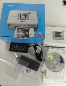 Canon Selphy CP720 Compact Photo Printer w/Power Supply CD Manual Paper VG Cond. - Picture 1 of 7