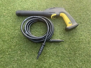 Genuine Original Karcher K2 Quick Connect Trigger Gun & 4m Hose NOT SCREW FIT - Picture 1 of 7