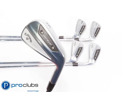 Nice Callaway '24 APEX PRO/CB 5-9 Combo IRON SET - S400 Stiff Flex Steel 429097 - Image 1 of 4