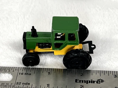 Vintage Die Cast Metal Model  F 349 Green Farm Tractor Metal All 4 Wheels Move - Image 1 of 4