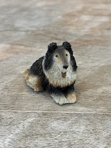 Vintage Sandicast Shellie Collie Miniature Dog Figurine 1.25” - Picture 1 of 4