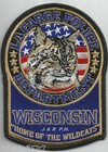 Lafarge Police, WI "Home of Wildcats" (3.75" x 5") shoulder police patch (fire)