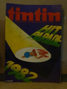JOURNAL DE TINTIN 349 18 mai 1982 Hit parade 1982 - Picture 1 of 2