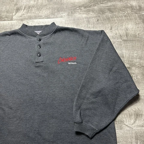 VINTAGE University of Cincinnati Bearcats Crewneck Sweatshirt Sz XL/XXL Crable Cover