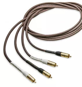 Analysis Plus Chocolate Oval-In /in-wall CL3 w/RCA Interconnect Cable 0.5 meter  - Picture 1 of 1