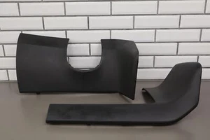 Refuerzos de tablero de cuero napa premium Tesla Model S 2012-2020 (negro) izquierda/derecha - Imagen 1 de 24
