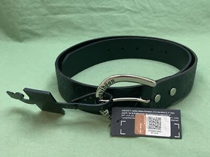 NEW HARLEY DAVIDSON HDWBT11526 WOMEN'S DIXIE EMBOSSED BLACK LEATHER BELT SMALL - Picture 1 of 4