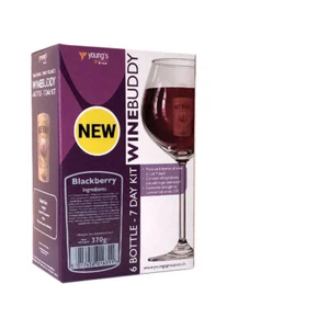 WineBuddy Fruit Home Brew Wine Kit Refill Youngs 6 Bottle - Blackberry - Picture 1 of 1