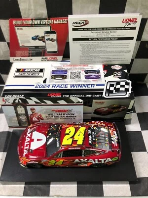 William Byron #24 Axalta 40th Hms Camaro ZL1 Martinsville Vassoio Win 1:24 - Immagine 1 di 4