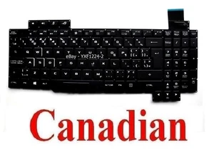 Keyboard for ASUS GL503 GL503V GL503VD GL503VM GL503GE - CA Canadian Backlit - Bild 1 von 2