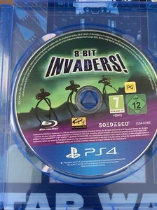 8-Bit Invaders Playstation 4 Game PS4 Disc & Case Only - Picture 1 of 1