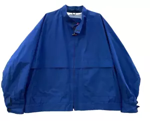 Vintage Mighty Mac Jacket Mens 2XL XXL Blue Long Sleeve Zip - Picture 1 of 3