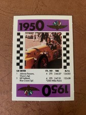 JOHNNIE PARSONS 1991 Indy 500 75th Anniversary Game Card PWE SHIP