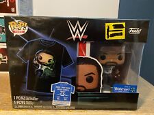 FUNKO Pop Vinyl WWE ROMAN REIGNS w/ T-Shirt XL SEALED Walmart Exclusive