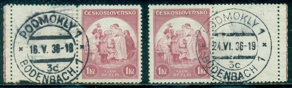 CHECOSLOVAQUIA SCOTT # B145 CON PESTAÑA L/R, CARIDAD INFANTIL, USADO, ¡GRAN PRECIO! Foto 1 de 1