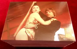 STAR WARS TRILOGY - HUGE Complete VINTAGE Base Set (125 cards) - Merlin 1997 - Picture 1 of 24