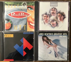 SOFT ROCK 4 CD LOT BEACH BOYS- GREATEST BREAD - ANTHOLOGY HEART JUICE NEWTON - Picture 1 of 2