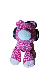 iFLOPS PINK PLÜSCHGIRAFFE mit LAUTSPRECHERN Musik Plug N Play TEILEN SIE DIE MELODIEN ~ FUNKTIONIERT! - Bild 1 von 9