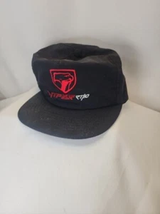 Vintage 90's Dodge Viper RT/10 Snapback Hat Cap Black Made In USA RARE!! - Picture 1 of 5