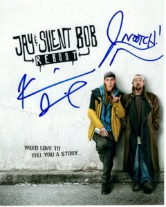 Kevin Smith & Jason Mewes signiertes 8 x 10 JAY AND SILENT BOB Foto mit Hologramm Echtheitszertifikat - Bild 1 von 2