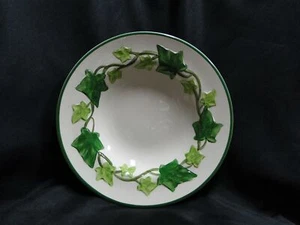 Franciscan Ivy (USA), Green: Rim Soup Bowl (s), 8 5/8", Chip, As Is - Picture 1 of 9