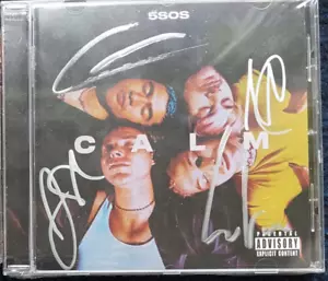 5SOS - 5 Seconds Of Summer: Calm Signed CD 2020 - Bild 1 von 2