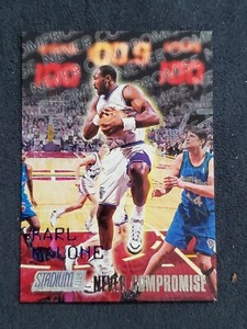Karl Malone 1998 Topps Stadium Club Basketball Never Compromise  #NC2
