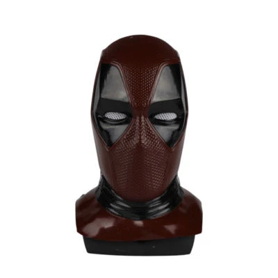 2018 New Deadpool Mask PVC Cosplay Superhero Deadpool Halloween Helmet Props New - Image 1 of 4