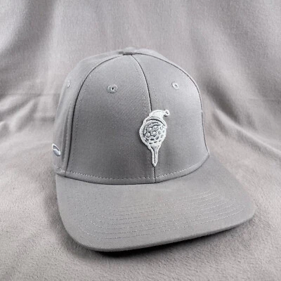 Gorra de golf The Pinnacle Experience para hombre ajustable gris gorra con cierre a presión bordada Foto 1 de 4