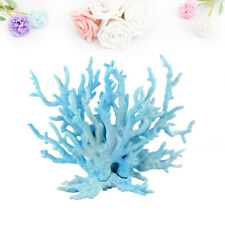 Miniature décoration d'aquarium en verre océan bleu corail
