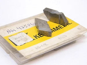 NEU ÜBERSCHÜSSIG 5 STK. KENNAMETAL NG 4250L GRADE: K420 HARTMETALLEINSÄTZE (NG 48L) - Bild 1 von 1