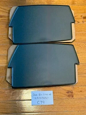 Quantidade 2 Forros de Lixeira de Portas WR17X13250 Para Geladeira GE PYE22KMKVES C79 - Imagem 1 de 3