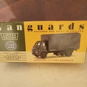 Vanguards VA8008 Limited Edition Army Bedford S Type Boxback 1:64 shop stock - Picture 1 of 5