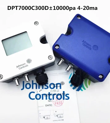 Johnson Differential Pressure Transmitter DPT7000C300D±10000pa 4-20ma Display - Image 1 of 2