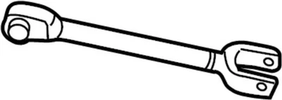 Brazo de control inferior genuino Infiniti 2011-2020 Q50 Q60 Q70L M35h 551A0-1MA0D Foto 1 de 4