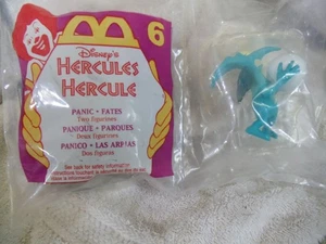 McDonalds 1996 Happy Meal Spielzeug Herkules Panik + Schicksale Figuren #6 Neu in OVP - Bild 1 von 3