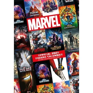 2026 Calendar Marvel Month to View A3 Deluxe Calendar Official Product - Picture 1 of 7