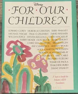 1st Edition Disney For Our Children Book 1991 Edward Miller Signed DJ VERY GOOD! - Picture 1 of 24