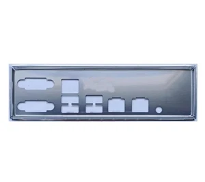 OEM I/O Shield For ASRock E3C222D4U Motherboard Backplate IO Rear Baffle - Afbeelding 1 van 1