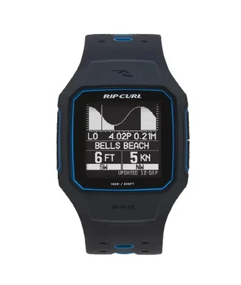 RIP CURL SEARCH GPS Series 2 Surf Tide Smart Watch - BLUE - A1144 RRP$499.99 - image 1 of 4