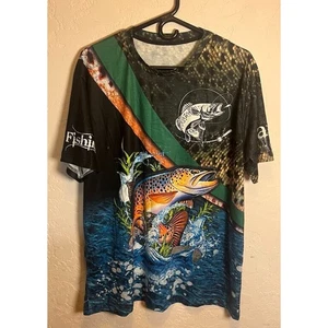 crapie fishing all over print shirt Gary XL - Bild 1 von 5