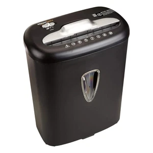 Hochsicherheits Kreuzschnitt Aktenvernichter Kreditkarten B01GG76234 schwarz - Bild 1 von 5