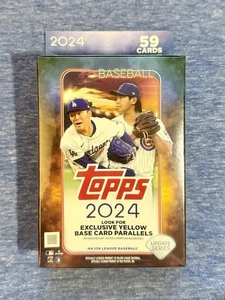 2024 Topps Baseball Update Series Hanger Box 59 Cards Total Skenes NEW SEALED - Picture 1 of 4