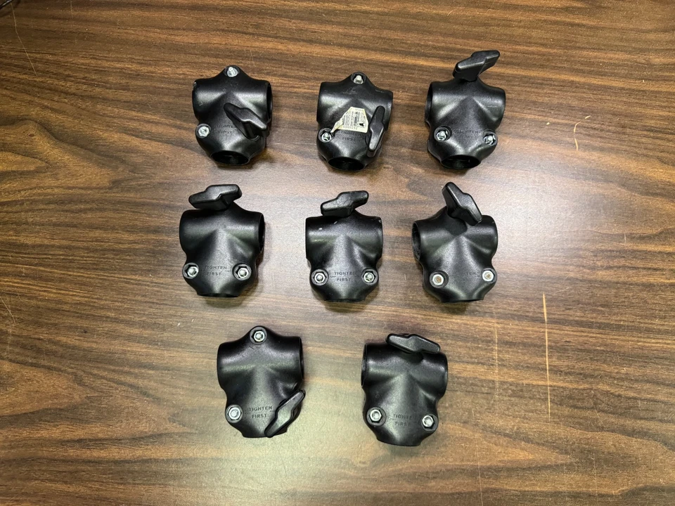 Roland - 8 Pack - V-Drum T-Clamp Joint Pipe Assembly Pole Roland Rack 1.5" MDS-6 - Image 1 of 4